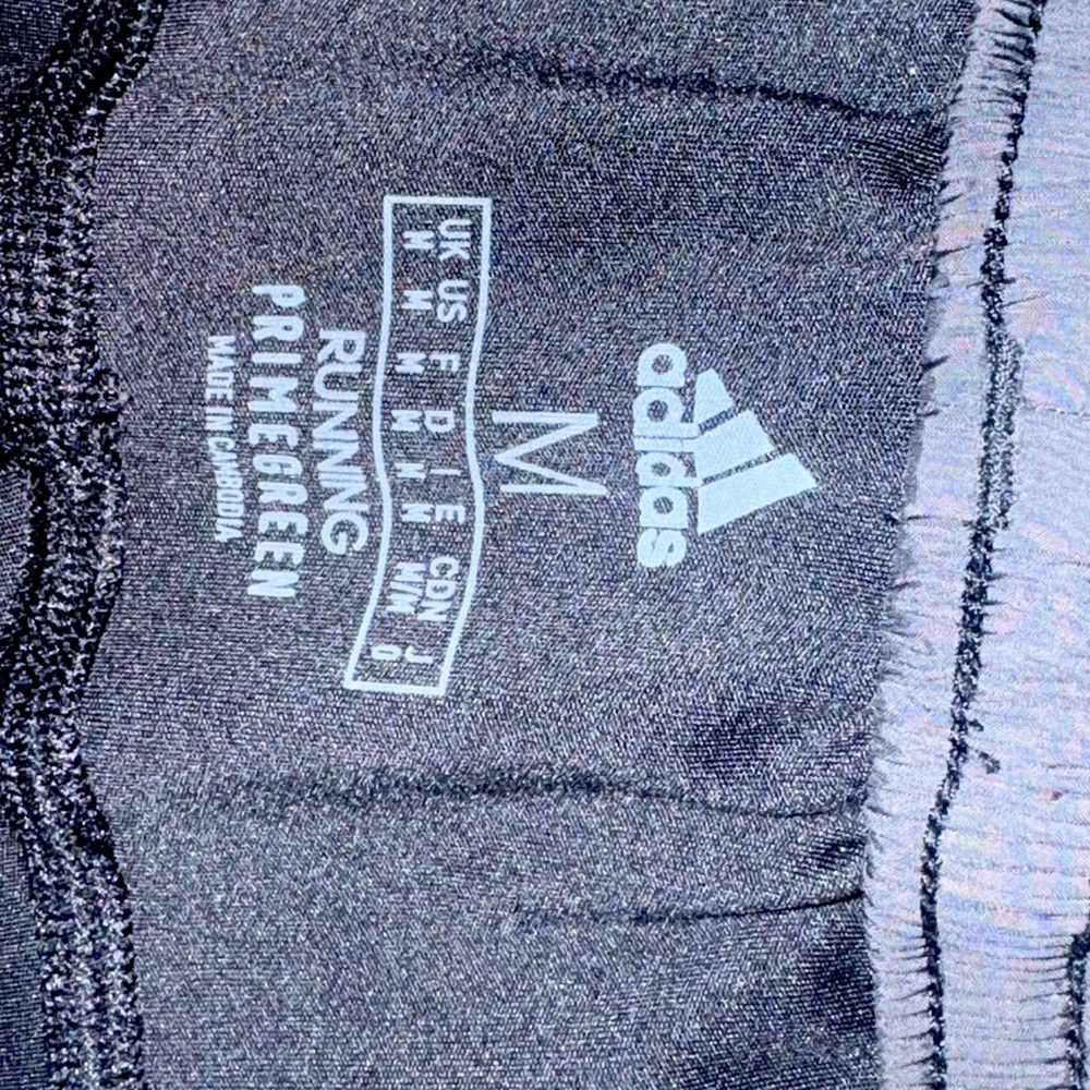 adidas Black Joggers with White Stripes - Picture 6 of 8